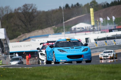 Victory for Lotus Cyan Racing in first Swedish GT race of 2018