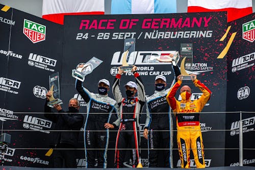 Yvan Muller and Yann Ehrlacher defy difficult Nürburgring conditions to double podium