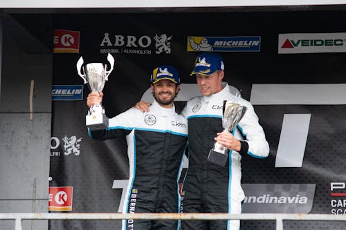 Prince Carl Philip and Thed Björk fights back to the podium at Anderstorp