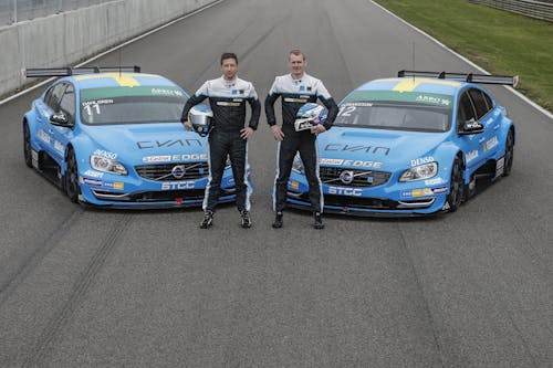 Merited Polestar Cyan Racing line-up meets new challenge in STCC season opener