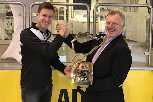 Thed Björk and Nicky Catsburg awarded WTCC Nürburgring Nordschleife Best Driver Trophy