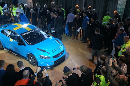 Polestar Cyan Racing WTCC launch for Volvo employees