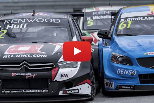 VIDEO: Fighting the heat on the fast streets of Vila Real